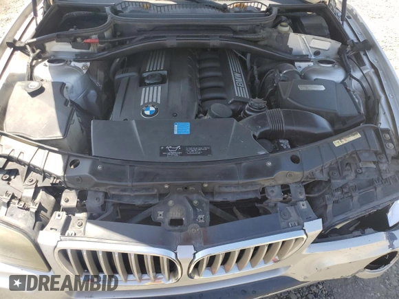 2007 BMW X3 3.0si with VIN WBXPC93437WF14205, listed as a Copart auction lot 59057185 with 205,468 mi miles and Salvage title. Bid and sale history available at DreamBid. Image 11.