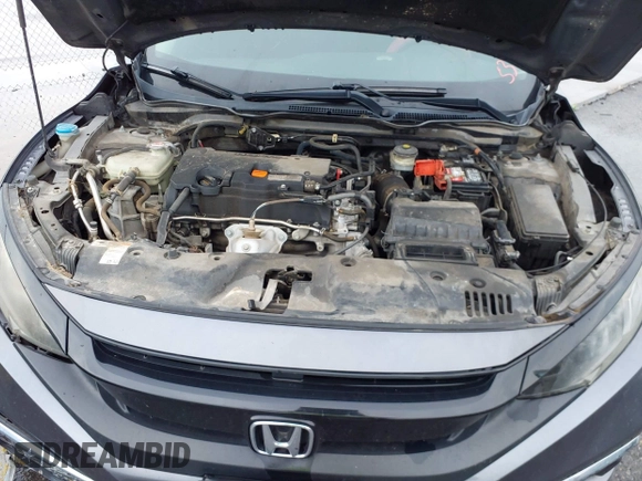2019 Honda Civic Sedan LX with VIN 2HGFC2F60KH537797, listed as a IAAI auction lot 42119603 with 1 mi miles. Bid and sale history available at carsss.com. Image 10.