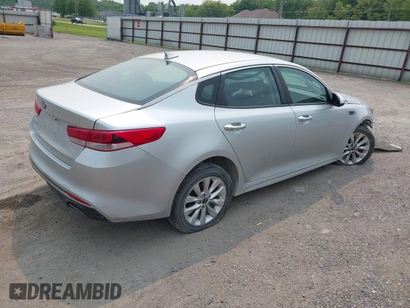 2017 Kia Optima LX with VIN 5XXGT4L31HG132018, listed as a IAAI auction lot 42364323 with 179,333 mi miles and . Bid and sale history available at DreamBid. Image 4.