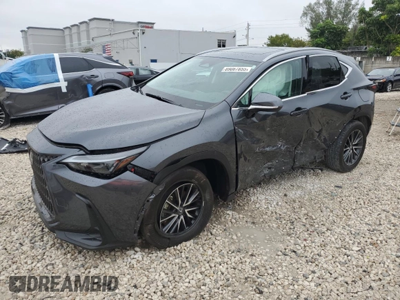 2024 Lexus NX 250 z VIN 2T2ADCAZ3RC009376, wystawiony jako Copart lot #89067855 z przebiegiem 28 128 mil mil oraz Nie do naprawy • Non repairable. Historia ofert i sprzedaży dostępna na DreamBid. Obrazek 1.