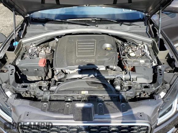 2021 Jaguar F-Pace S with VIN SADCJ2EX0MA686542, listed as a Copart auction lot 64384885 with 18,993 mi miles and Salvage title. Bid and sale history available at DreamBid. Image 12.