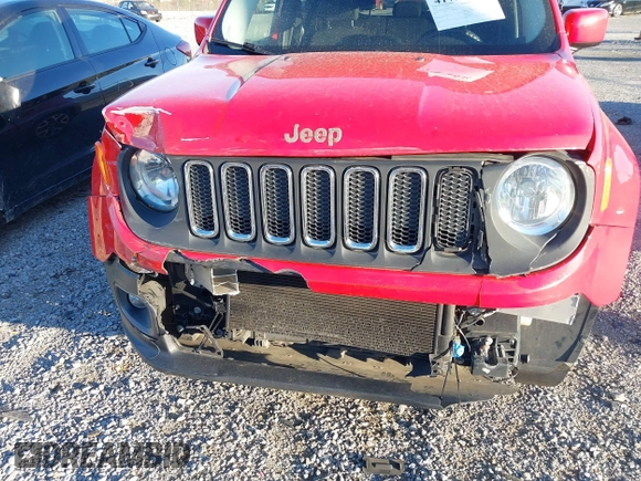 2015 Jeep Renegade Latitude with VIN ZACCJABT0FPB62548, listed as a IAAI auction lot 41794846 with 115,235 mi miles. Bid and sale history available at carsss.com. Image 6.