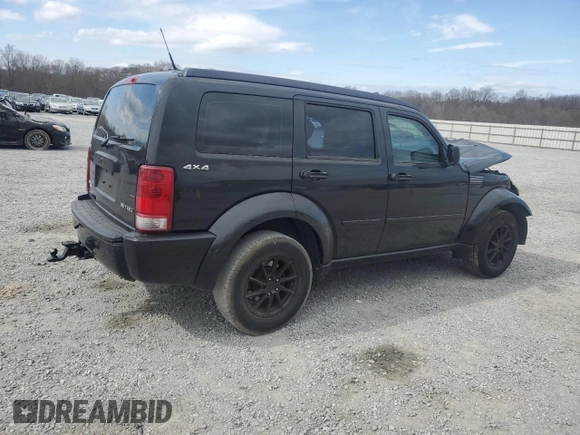 2011 Dodge Nitro SE with VIN 1D4PU2GK1BW500922, listed as a Copart auction lot 47606585 with Not provided miles and Salvage title. Bid and sale history available at DreamBid. Image 3.
