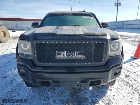 2015 GMC Sierra 1500 SLE with VIN 3GTU2UEC8FG102219, listed as a Copart auction lot 43598875 with 93,732 mi miles and Salvage Title. Bid and sale history available at carsss.com. Image 5.