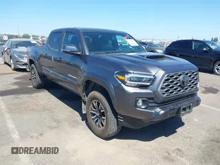 2023 Toyota Tacoma SR5 with VIN 3TMDZ5BN7PM163622, listed as a IAAI auction lot 42507537 with 35,085 mi miles and . Bid and sale history available at DreamBid. Image 1.