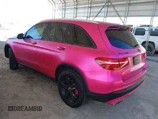 2018 Mercedes-Benz GLC 300 with VIN WDC0G4JB9JV048422, listed as a IAAI auction lot 41772883 with 143,331 mi miles and . Bid and sale history available at DreamBid. Image 3.