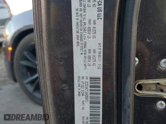 2016 Dodge Charger R/T with VIN 2C3CDXCT1GH283471, listed as a Copart auction lot 75701504 with 127,151 mi miles and Salvage title. Bid and sale history available at DreamBid. Image 13.