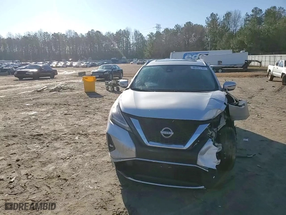 2023 Nissan Murano SV with VIN 5N1AZ2BJ9PC112344, listed as a Copart auction lot 46391745 with 58,781 mi miles and Salvage Title. Bid and sale history available at carsss.com. Image 12.