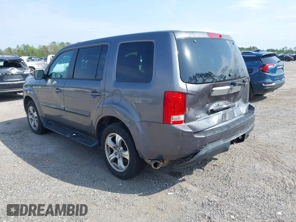 2014 Honda Pilot EX-L with VIN 5FNYF3H53EB003373, listed as a IAAI auction lot 41669568 with 182,452 mi miles. Bid and sale history available at carsss.com. Image 3.