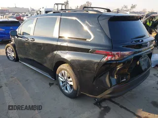 2024 Toyota Sienna XLE with VIN 5TDJSKFC9RS152848, listed as a IAAI auction lot 41290455 with 1,967 mi miles and . Bid and sale history available at DreamBid. Image 3.