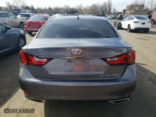 2013 Lexus GS 350 with VIN JTHCE1BL3D5017801, listed as a Copart auction lot 52387515 with 110,331 mi miles and Salvage Title. Bid and sale history available at carsss.com. Image 6.