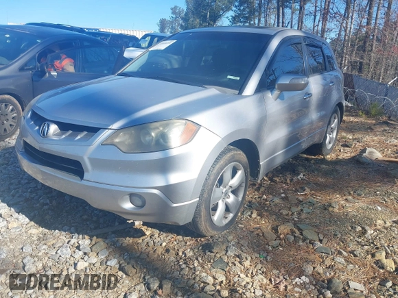 2008 Acura RDX with VIN 5J8TB18298A003568, listed as a IAAI auction lot 41809659 with 220,828 mi miles. Bid and sale history available at carsss.com. Image 2.