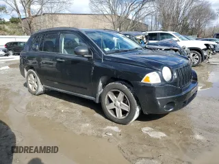 2007 Jeep Compass Sport with VIN 1J8FF47W17D168087, listed as a Copart auction lot 46743875 with 125,024 mi miles and Clean Title. Bid and sale history available at carsss.com. Image 4.