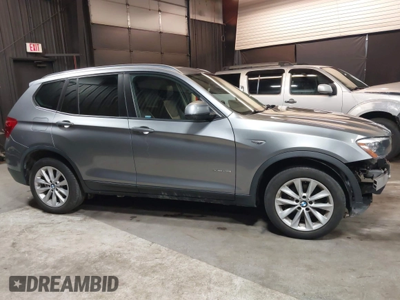 2017 BMW X3 xDrive28i with VIN 5UXWX9C39H0W73847, listed as a IAAI auction lot 41458734 with 124,711 mi miles and . Bid and sale history available at DreamBid. Image 14.
