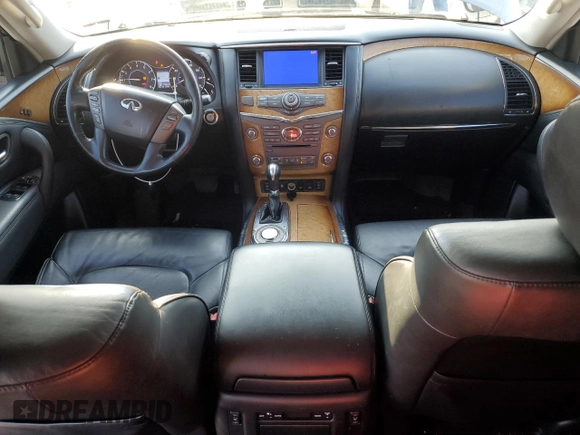 2012 Infiniti QX56 8-passenger with VIN JN8AZ2ND3C9715506, listed as a Copart auction lot 68324314 with 173,222 mi miles and Non Repairable. Bid and sale history available at carsss.com. Image 8.
