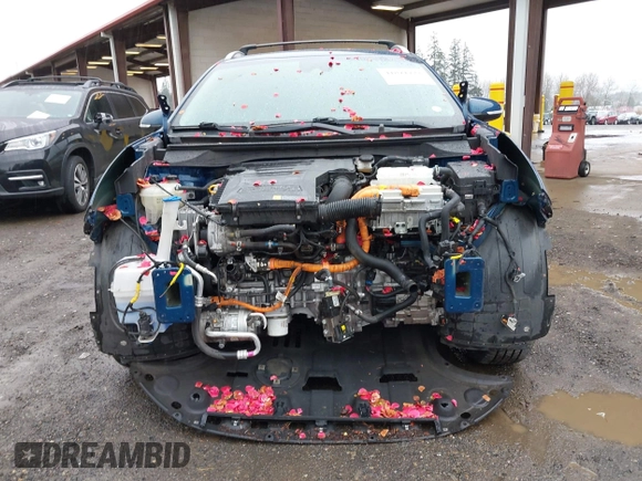 2019 Kia Niro EX with VIN KNDCE3LC7K5351502, listed as a IAAI auction lot 41871233 with 72,457 mi miles. Bid and sale history available at carsss.com. Image 6.