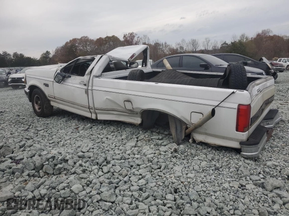 1996 Ford F-150 with VIN 1FTEF15N6TLB31158, listed as a Copart auction lot 80905514 with 157,435 mi miles and Salvage title. Bid and sale history available at DreamBid. Image 2.