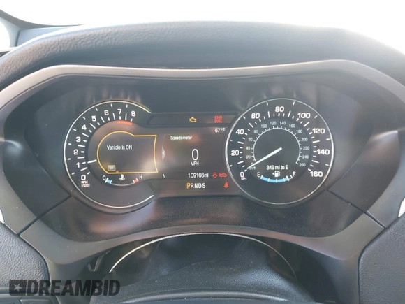 2017 Lincoln MKZ Premiere with VIN 3LN6L5A90HR655326, listed as a IAAI auction lot 41921163 with 109,166 mi miles and . Bid and sale history available at DreamBid. Image 7.