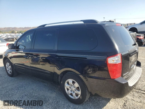 2010 Kia Sedona LX with VIN KNDMG4C38A6327139, listed as a Copart auction lot 72758954 with 172,870 mi miles and Salvage Title. Bid and sale history available at carsss.com. Image 2.