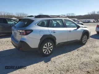 2025 Subaru Outback with VIN 4S4BTAAC8S3111844, listed as a Copart auction lot 83551474 with 4,236 mi miles and Salvage Title. Bid and sale history available at carsss.com. Image 3.