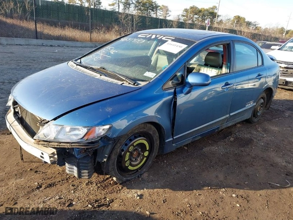 2008 Honda Civic Sdn EX-L with VIN 2HGFA16958H507844, listed as a IAAI auction lot 41641430 with 155,539 mi miles. Bid and sale history available at carsss.com. Image 2.