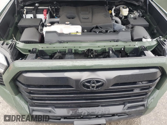 2023 Toyota Tundra 2WD SR5 with VIN 5TFLA5AB8PX028654, listed as a Copart auction lot 41927755 with 5,396 mi miles and Salvage Title. Bid and sale history available at carsss.com. Image 11.