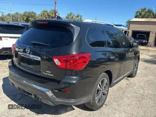 2020 Nissan Pathfinder Platinum with VIN 5N1DR2DM2LC586652, listed as a Copart auction lot 45931825 with 109,954 mi miles and Clean Title. Bid and sale history available at carsss.com. Image 4.