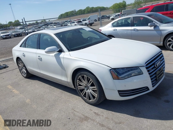 2011 Audi A8 z VIN WAUAVAFD7BN021601, wystawiony jako IAAI lot #42233726 z przebiegiem 182 583 mil mil oraz . Historia ofert i sprzedaży dostępna na DreamBid. Obrazek 1.