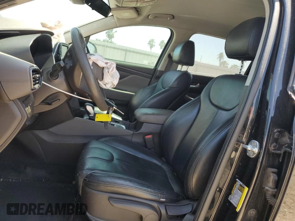 2019 Hyundai Santa Fe SE with VIN 5NMS23AD7KH008783, listed as a Copart auction lot 52349385 with 61,200 mi miles and Salvage Title. Bid and sale history available at carsss.com. Image 7.