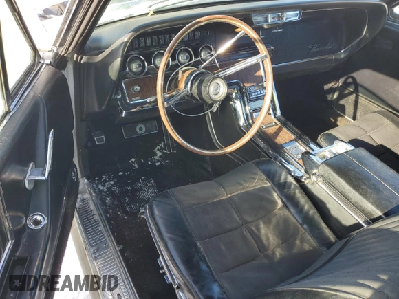 1966 Ford Thunderbird with VIN 6Y87Z154605, listed as a Copart auction lot 87822795 with 11 mi miles and Clean Title. Bid and sale history available at DreamBid. Image 8.
