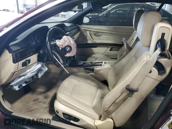 2009 BMW 3 Series 335i with VIN WBAWL73599P181067, listed as a Copart auction lot 45146485 with 106,145 mi miles and Salvage title. Bid and sale history available at DreamBid. Image 7.