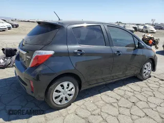 2012 Toyota Yaris L with VIN JTDKTUD34CD505077, listed as a Copart auction lot 63422445 with 141,067 mi miles and Salvage title. Bid and sale history available at DreamBid. Image 3.