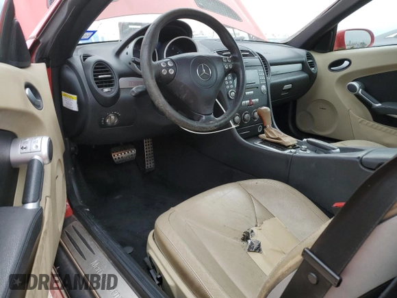 2007 Mercedes-Benz SLK 280 z VIN WDBWK54F97F140571, wystawiony jako Copart lot #46178715 z przebiegiem 204 397 mil mil oraz Szkoda całkowita • Salvage title. Historia ofert i sprzedaży dostępna na DreamBid. Obrazek 8.