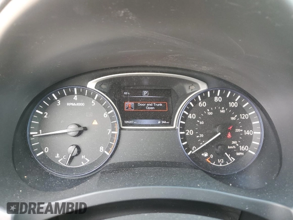 2016 Nissan Altima S with VIN 1N4AL3APXGC172009, listed as a Copart auction lot 41886994 with 109,207 mi miles and Salvage Title. Bid and sale history available at DreamBid. Image 9.