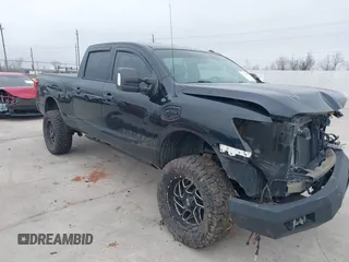 2019 Nissan Titan XD SV with VIN 1N6BA1F43KN508911, listed as a IAAI auction lot 41537497 with 61,117 mi miles. Bid and sale history available at carsss.com. Image 1.