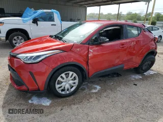 2020 Toyota C-HR LE z VIN JTNKHMBX7L1070074, wystawiony jako Copart lot #53078105 z przebiegiem 37 159 mil mil oraz Czysty tytuł • Clean title. Historia ofert i sprzedaży dostępna na DreamBid. Obrazek 1.