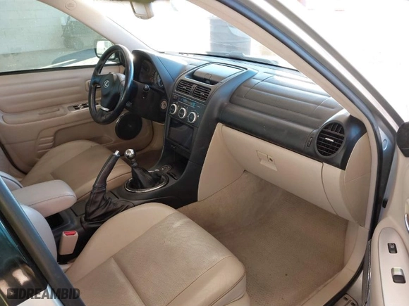 2004 Lexus IS 300 with VIN JTHBD192840081857, listed as a IAAI auction lot 41459773 with 43,114 mi miles. Bid and sale history available at carsss.com. Image 5.