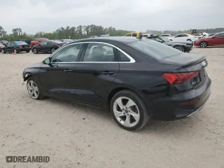 2024 Audi A3 Premium with VIN WAUAUDGY4RA044115, listed as a Copart auction lot 51687515 with 20,401 mi miles and Salvage Title. Bid and sale history available at carsss.com. Image 2.