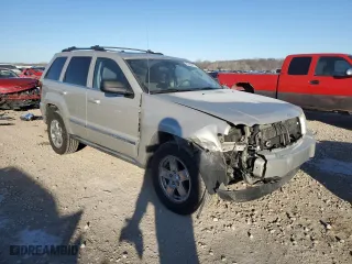 2007 Jeep Grand Cherokee Limited with VIN 1J8HR58P37C701690, listed as a Copart auction lot 42464075 with 148,145 mi miles and Salvage Title. Bid and sale history available at carsss.com. Image 4.