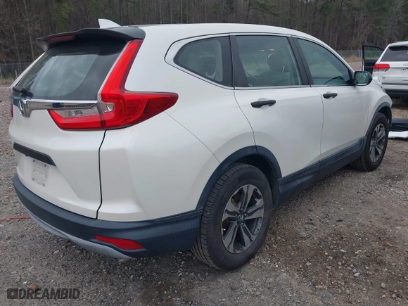 2018 Honda CR-V LX with VIN 2HKRW5H39JH417591, listed as a IAAI auction lot 41762656 with 86,957 mi miles. Bid and sale history available at carsss.com. Image 4.