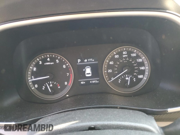 2019 Hyundai Tucson SE with VIN KM8J2CA4XKU047464, listed as a Copart auction lot 47738535 with 41,893 mi miles and Salvage Title. Bid and sale history available at carsss.com. Image 9.