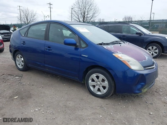 2008 Toyota Prius with VIN JTDKB20U487720583, listed as a IAAI auction lot 41708533 with 1 mi miles. Bid and sale history available at carsss.com. Image 1.