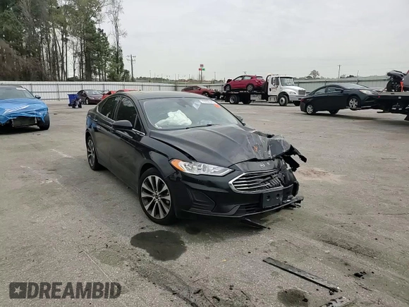 2020 Ford Fusion SE with VIN 3FA6P0T94LR190475, listed as a Copart auction lot 49952925 with 98,688 mi miles and Salvage title. Bid and sale history available at DreamBid. Image 10.