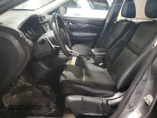 2017 Nissan Rogue SL with VIN JN8AT2MV5HW260811, listed as a Copart auction lot 45380145 with 143,158 mi miles and Salvage title. Bid and sale history available at DreamBid. Image 7.