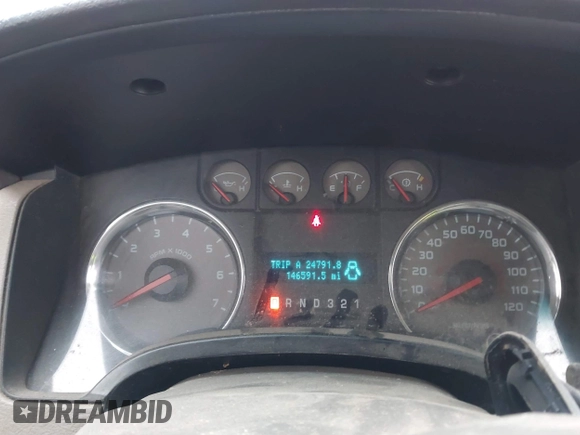 2010 Ford F-150 XL with VIN 1FTFW1CV6AFC72007, listed as a IAAI auction lot 41286194 with 146,591 mi miles. Bid and sale history available at carsss.com. Image 7.