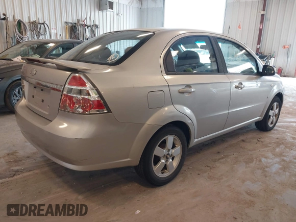 2008 Chevrolet Aveo LS with VIN KL1TD56618B064257, listed as a IAAI auction lot 42299398 with 158,877 mi miles and . Bid and sale history available at DreamBid. Image 4.