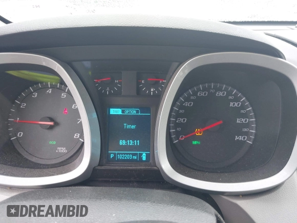 2013 Chevrolet Equinox LS z VIN 2GNFLCEK4D6170086, wystawiony jako IAAI lot #42113796 z przebiegiem 102 203 mil mil oraz . Historia ofert i sprzedaży dostępna na DreamBid. Obrazek 7.