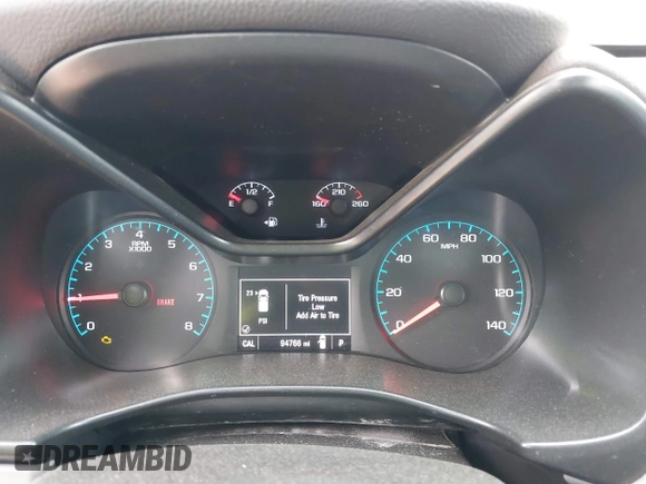 2018 Chevrolet Colorado 2WD Work Truck with VIN 1GCGSBEN5J1306373, listed as a IAAI auction lot 41843621 with 94,766 mi miles and . Bid and sale history available at DreamBid. Image 7.