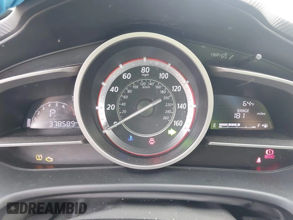 2014 Mazda 3 i Sport with VIN JM1BM1K7XE1213729, listed as a IAAI auction lot 42098411 with 378,589 mi miles. Bid and sale history available at carsss.com. Image 7.
