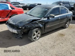 2005 Mazda 3 s with VIN JM1BK123851320975, listed as a Copart auction lot 43807065 with 175,136 mi miles and Salvage title. Bid and sale history available at DreamBid. Image 1.